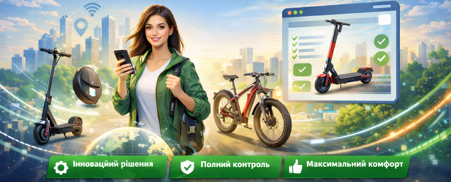 ECOWHEELS.com.ua відкриває нові можливості для користувачів електротранспорту